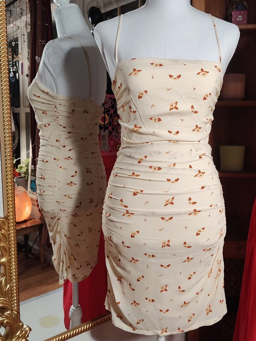 Ronnie Ruched Styled Slip Dress ♥️ New With Tags!